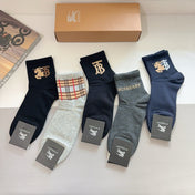 BURBERRY 26S ANKLE SOCKS 154270 (1 BOX)