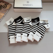 CHANEL 26S ANKLE SOCKS 412403 (1 BOX)