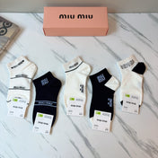 MIUMIU 26S ANKLE SOCKS 413862 (1 BOX)