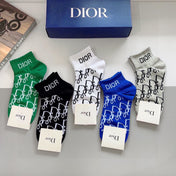 DIOR 26S ANKLE SOCKS 413885 (1 BOX)