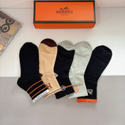 HERMES 26S ANKLE SOCKS 398808 (1 BOX)