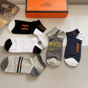 HERMES 26S ANKLE SOCKS 398696 (1 BOX)