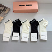 MIUMIU 26S ANKLE SOCKS 417783 (1 BOX)