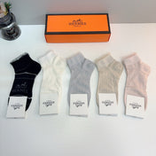 HERMES 26S ANKLE SOCKS 383888 (1 BOX)