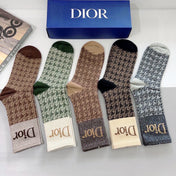 DIOR 26S CREW SOCKS 383896 (1 BOX)