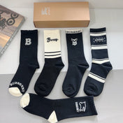 BURBERRY 26S CREW SOCKS 419288 (1 BOX)