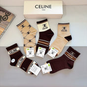 CELINE 26S ANKLE SOCKS 403783 (1 BOX)