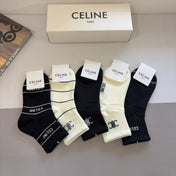 CELINE 26S ANKLE SOCKS 403787 (1 BOX)