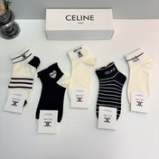 CELINE 26S ANKLE SOCKS 403595 (1 BOX)