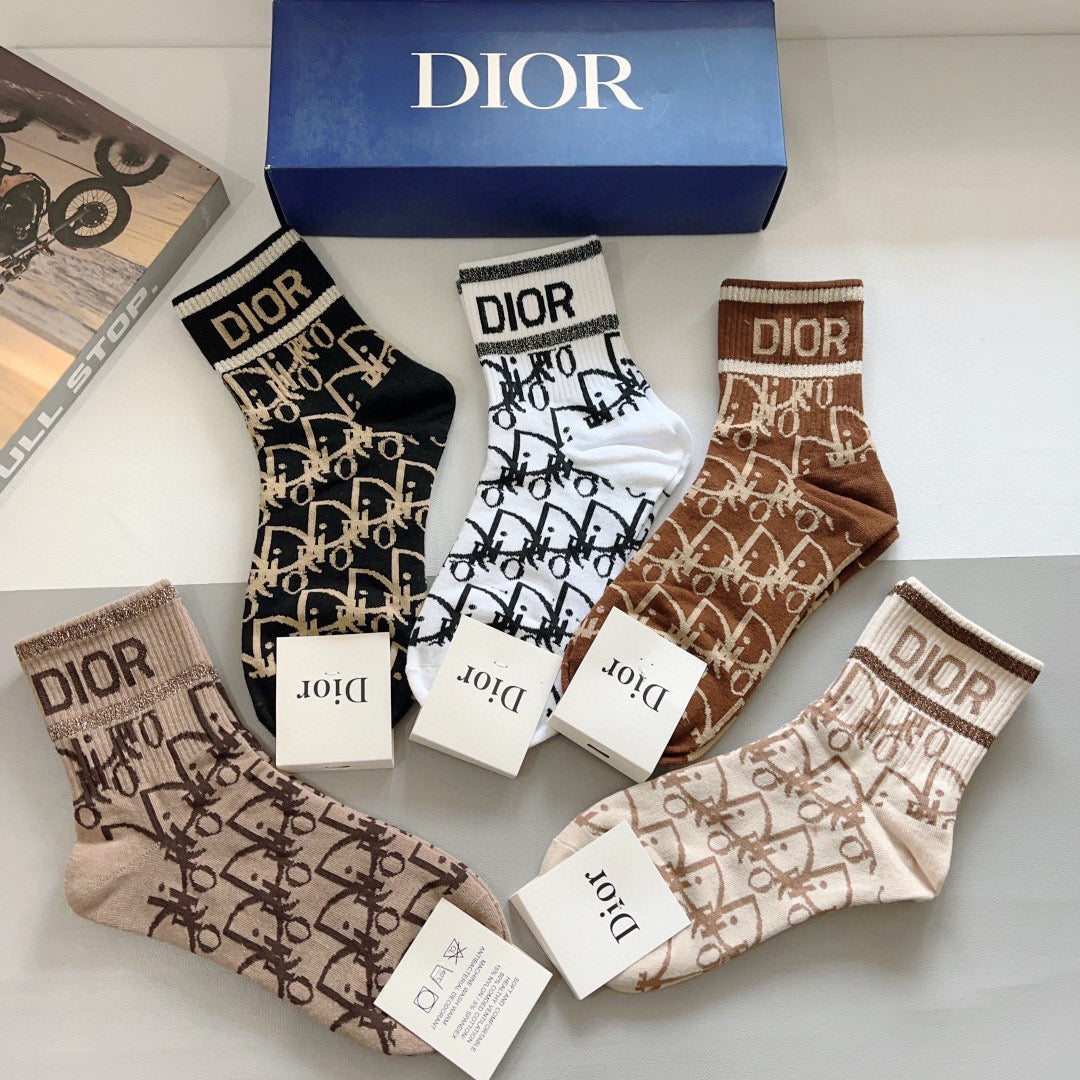 DIOR 26S ANKLE SOCKS 405316 (1 BOX)