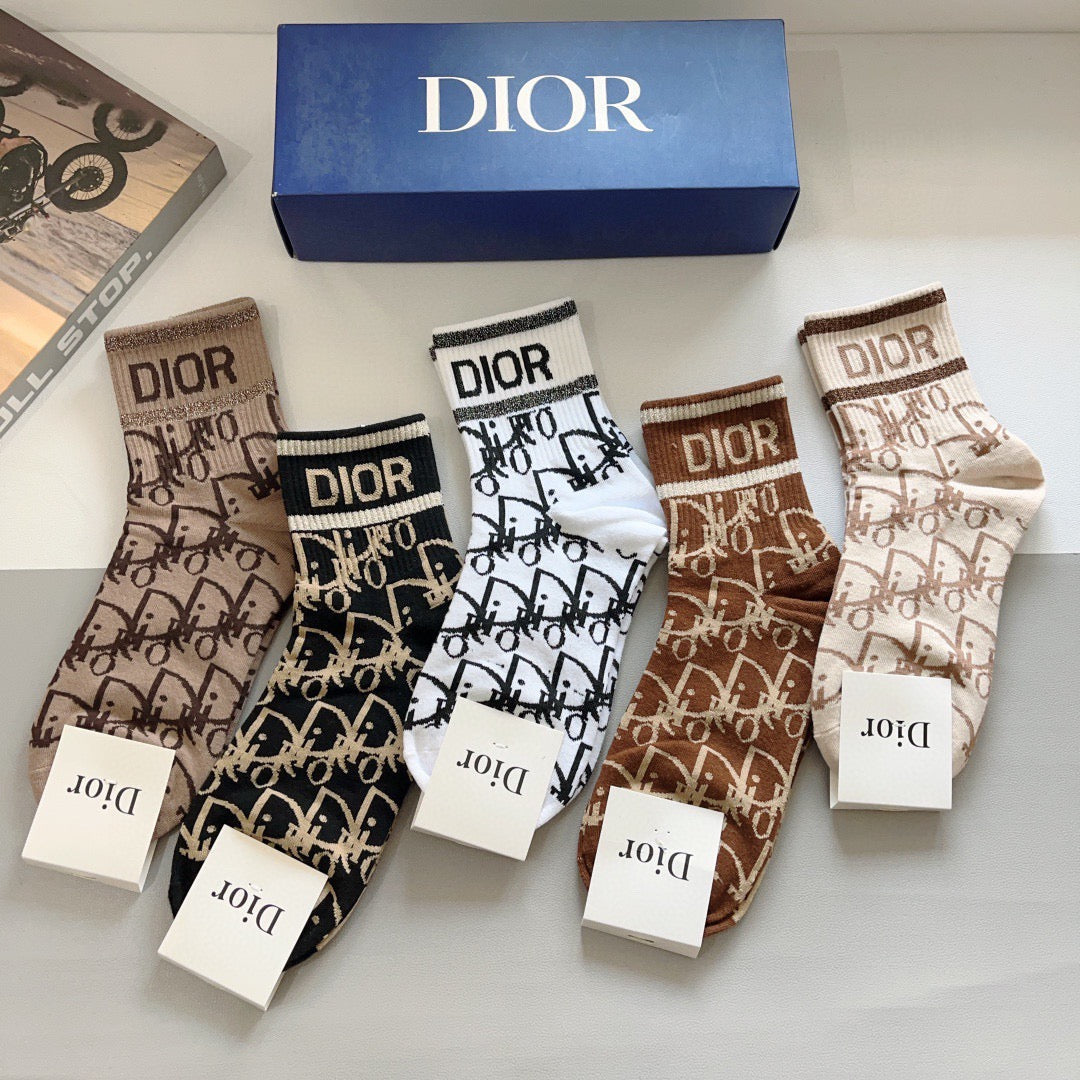 DIOR 26S ANKLE SOCKS 405316 (1 BOX)