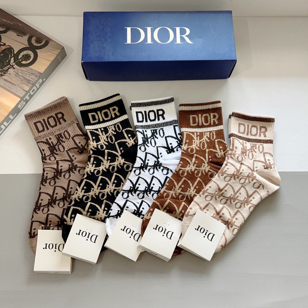 DIOR 26S ANKLE SOCKS 405316 (1 BOX)