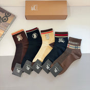 BURBERRY 26S ANKLE SOCKS 405326 (1 BOX)