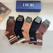 DIOR 26S ANKLE SOCKS 407132 (1 BOX)
