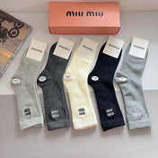 MIUMIU 26S CREW SOCKS 407141 (1 BOX)