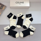 CELINE 26S ANKLE SOCKS 408684 (1 BOX)