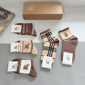 BURBERRY 26S ANKLE SOCKS 299355 (1 BOX)