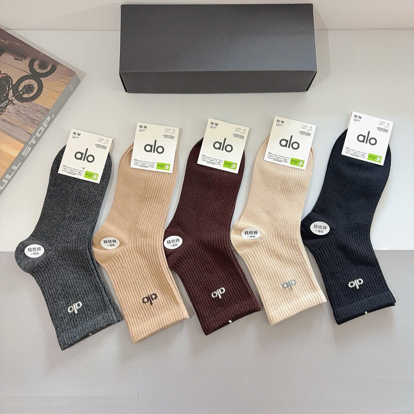 ALO 26S ANKLE SOCKS 282289 (1 BOX)
