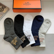 HERMES 26S ANKLE SOCKS 408704 (1 BOX)