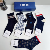DIOR 26S ANKLE SOCKS 412408 (1 BOX)