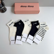 MIUMIU 26S ANKLE SOCKS 412409 (1 BOX)