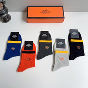 HERMES 26S ANKLE SOCKS 398713 (1 BOX)