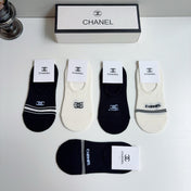 CHANEL 26S NO-SHOW SOCKS 412412 (1 BOX)