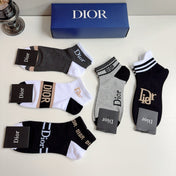 DIOR 26S ANKLE SOCKS 412414 (1 BOX)