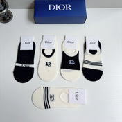 DIOR 26S NO-SHOW SOCKS 413893 (1 BOX)