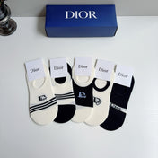 DIOR 26S NO-SHOW SOCKS 413893 (1 BOX)