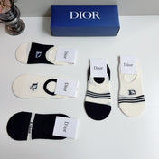 DIOR 26S NO-SHOW SOCKS 413893 (1 BOX)