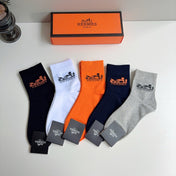 HERMES 26S ANKLE SOCKS 403753 (1 BOX)