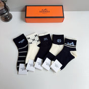 HERMES 26S ANKLE SOCKS 405353 (1 BOX)