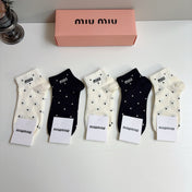 MIUMIU 26S ANKLE SOCKS 407149 (1 BOX)