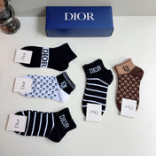 DIOR 26S ANKLE SOCKS 407150 (1 BOX)
