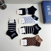 DIOR 26S ANKLE SOCKS 407150 (1 BOX)