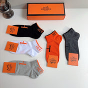 HERMES 26S ANKLE SOCKS 407152 (1 BOX)