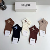 CELINE 26S ANKLE SOCKS 408716 (1 BOX)