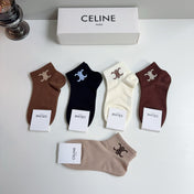 CELINE 26S ANKLE SOCKS 408716 (1 BOX)