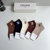 CELINE 26S ANKLE SOCKS 408716 (1 BOX)