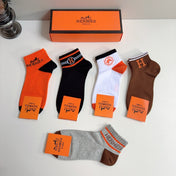HERMES 26S ANKLE SOCKS 410377 (1 BOX)