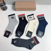BURBERRY 26S ANKLE SOCKS 421061 (1 BOX)