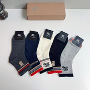 BURBERRY 26S ANKLE SOCKS 421061 (1 BOX)
