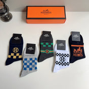 HERMES 26S ANKLE SOCKS 403599 (1 BOX)