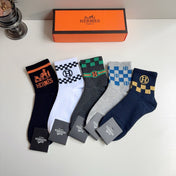 HERMES 26S ANKLE SOCKS 403599 (1 BOX)