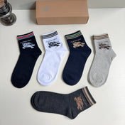 BURBERRY 26S ANKLE SOCKS 405358 (1 BOX)