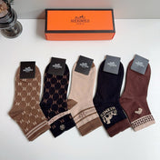 HERMES 26S ANKLE SOCKS 398727 (1 BOX)