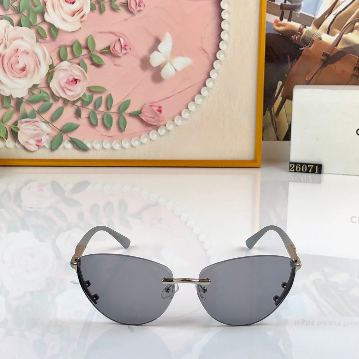 CELINE 26S SHIELD FRAME IN METAL 434240
