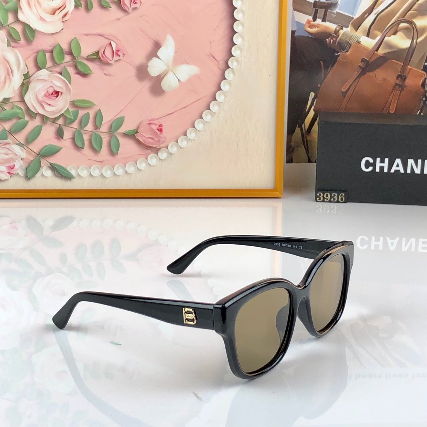 CHANEL 26S SQUARE FRAME IN ACETATE 417227