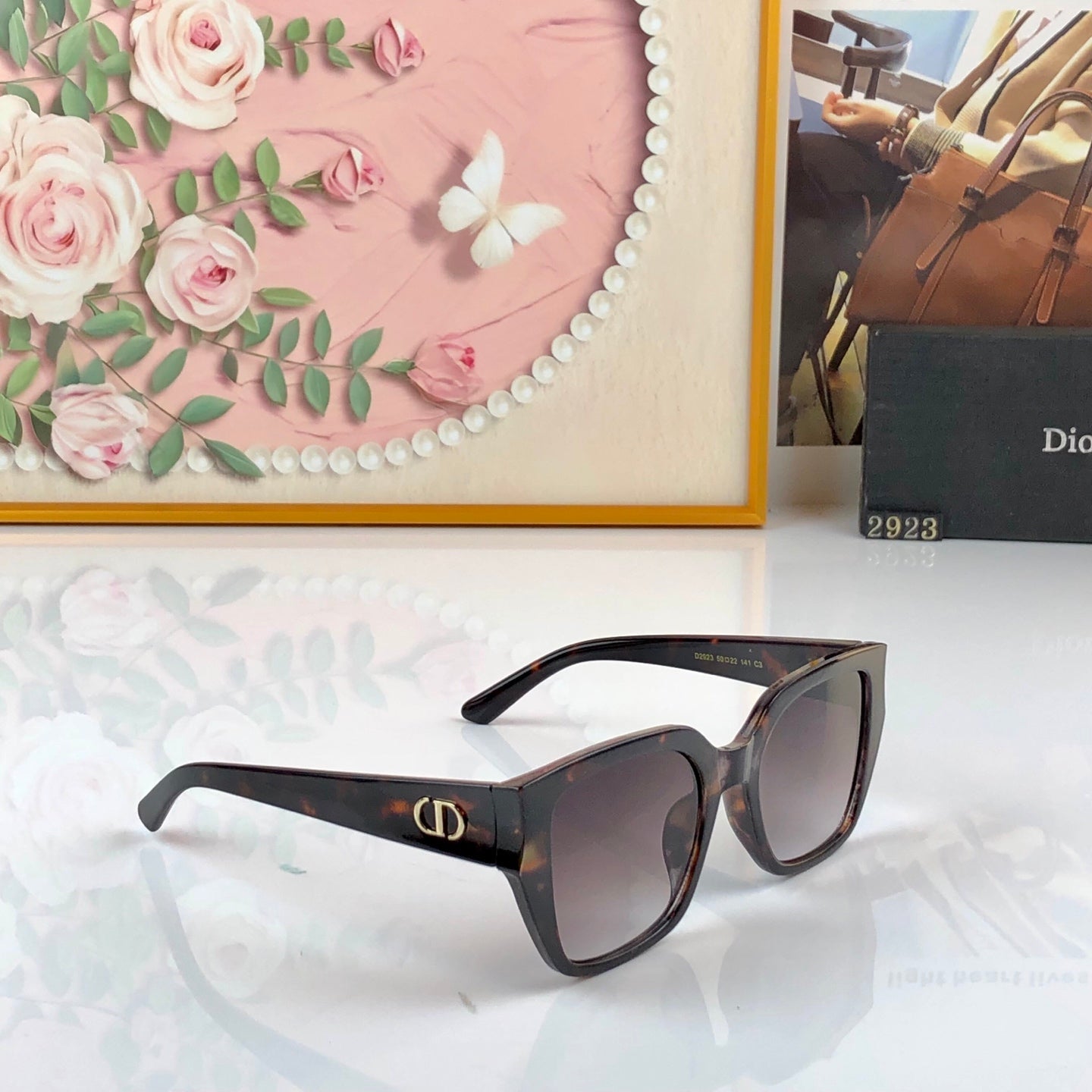DIOR 26S ROUNDED SQUARE FRAME IN ACETATE 399997